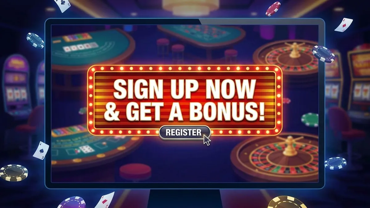 Registrera med bonus